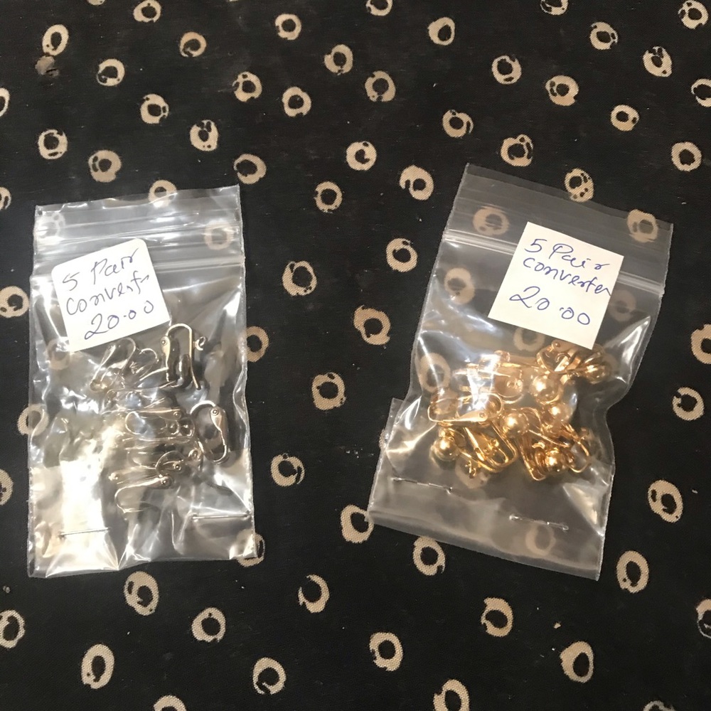 Earring converters - TURN POSTS INTO CLIP-ONs